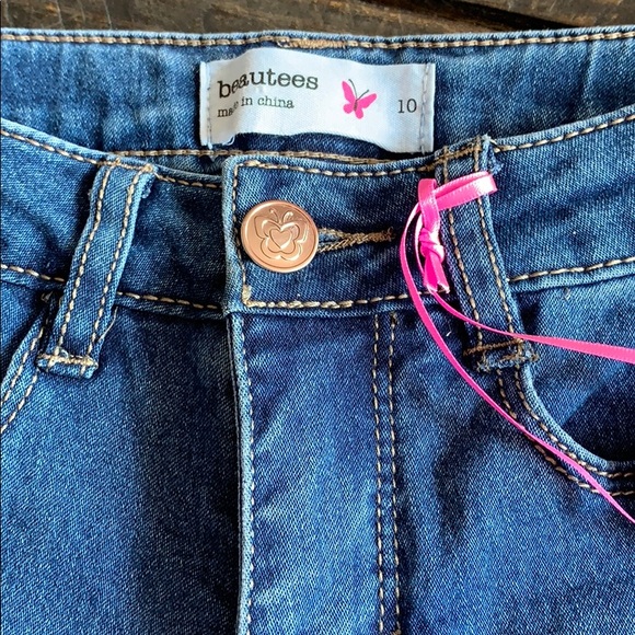 3/$27 Beautees jeans for girls - Picture 2 of 3